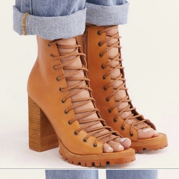 Jeffrey Campbell Shoes - Free people Palermo Jeffrey Campbell lace up boot